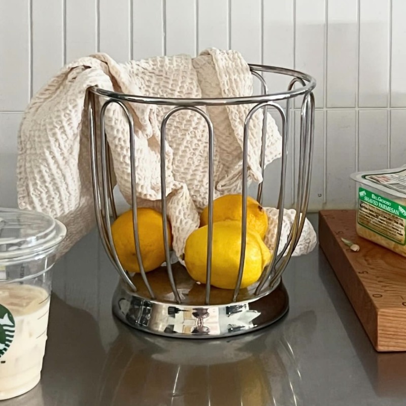 Food Storage Restaurant - Minimalist Fruit Basket 304 Stainless Steel