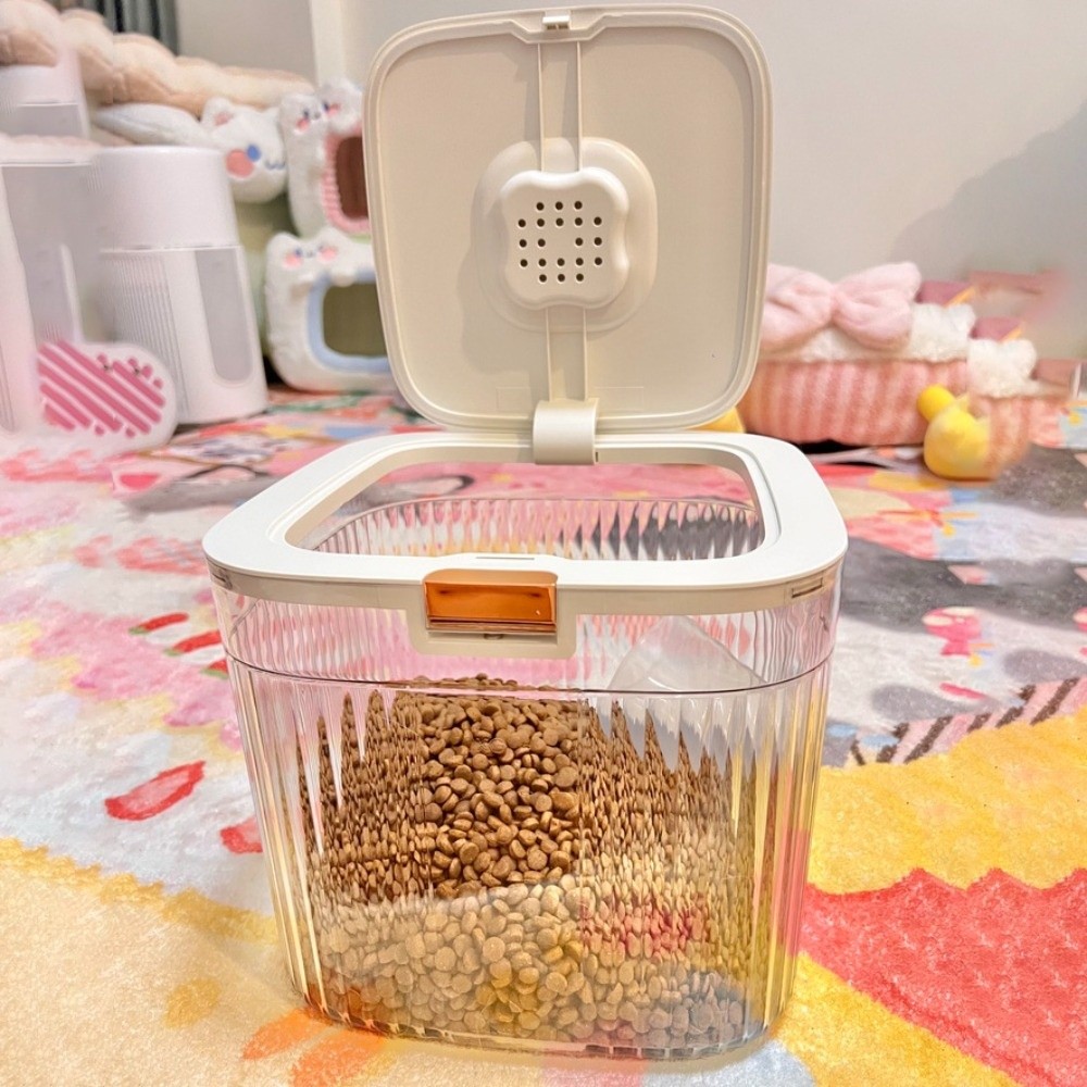 Food Storage Large - Flip Cover Dog Food Storage Container