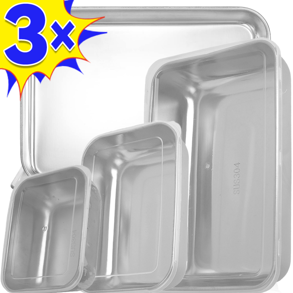 Food Storage Quart - Stainless Steel Food Storage Box Fresh-keeping