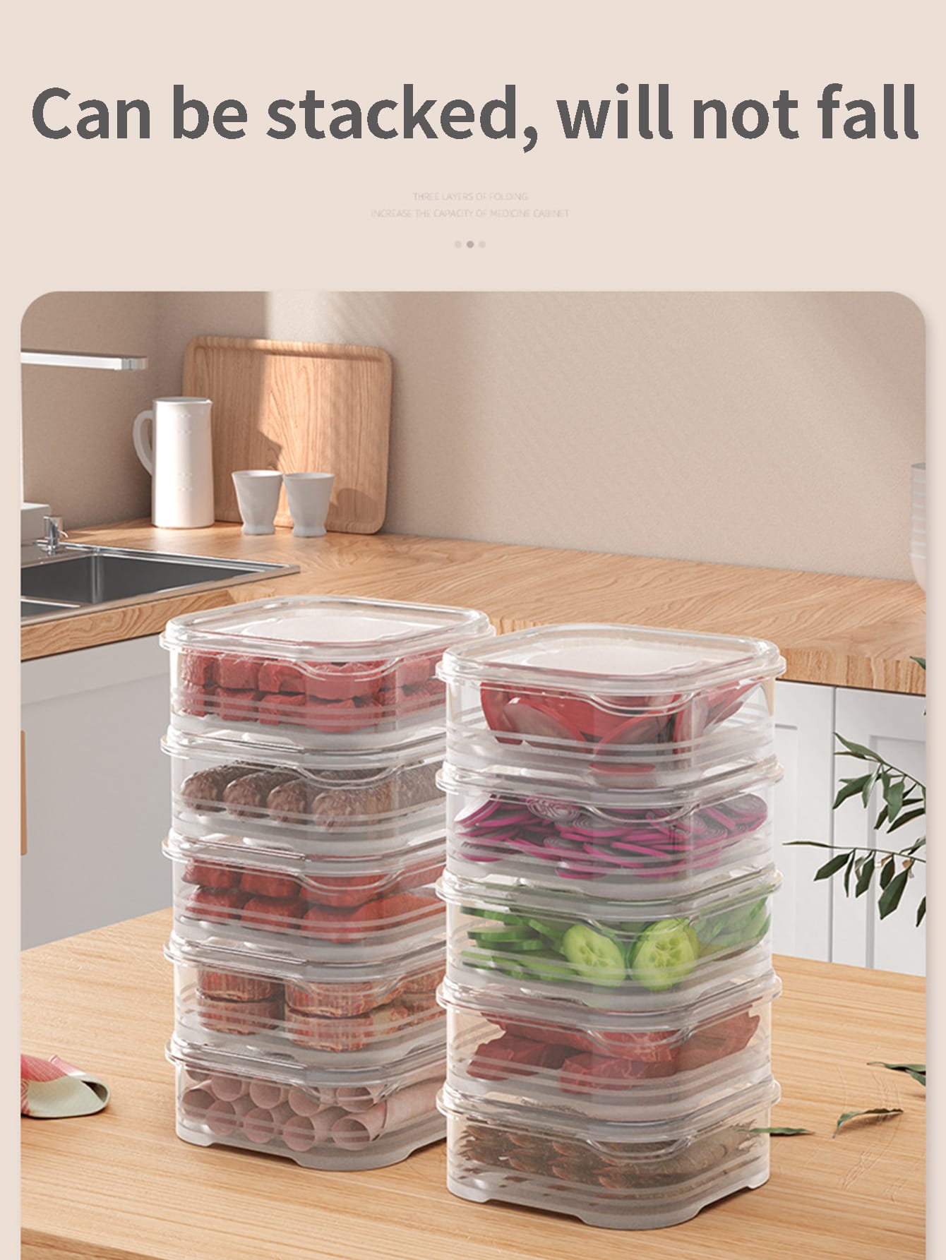 Refrigerator storage box Froze - Food Storage Frozen review and price