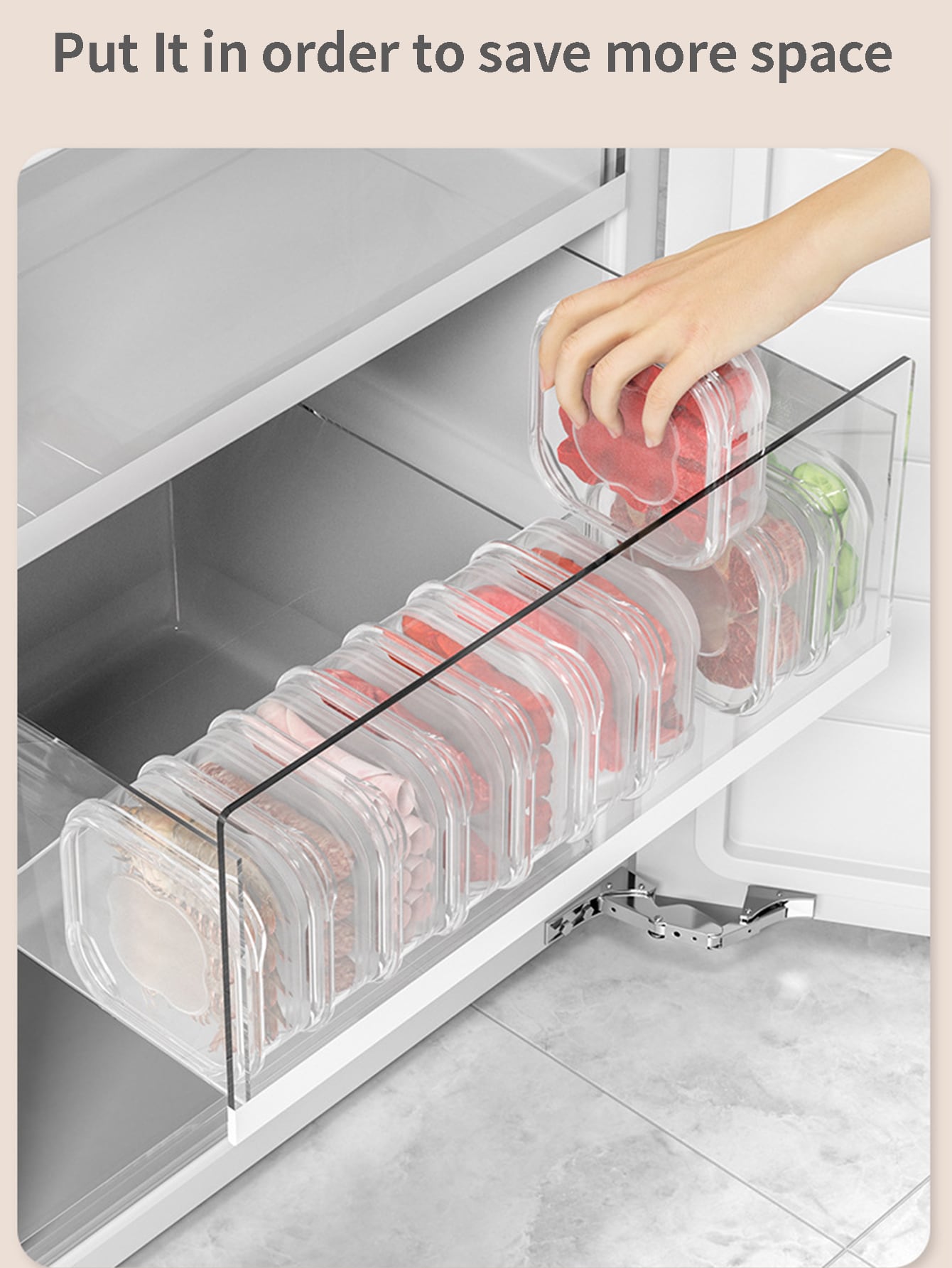 Refrigerator storage box Froze - Food Storage Frozen review and price