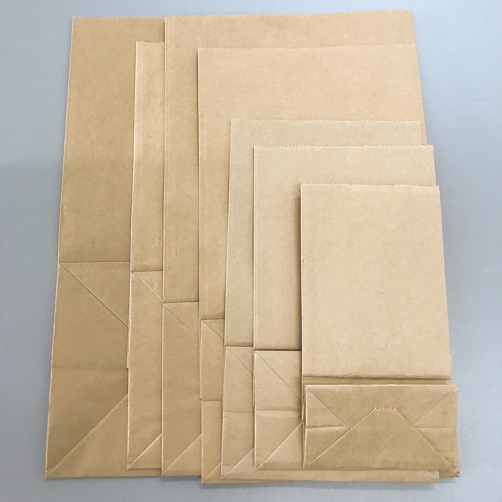 100pcs Kraft Paper Bag Small S - Food Storage Large review and price