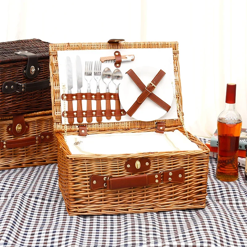 Family Outing Picnic Basket, O - Food Storage Boxes With Lids review and price