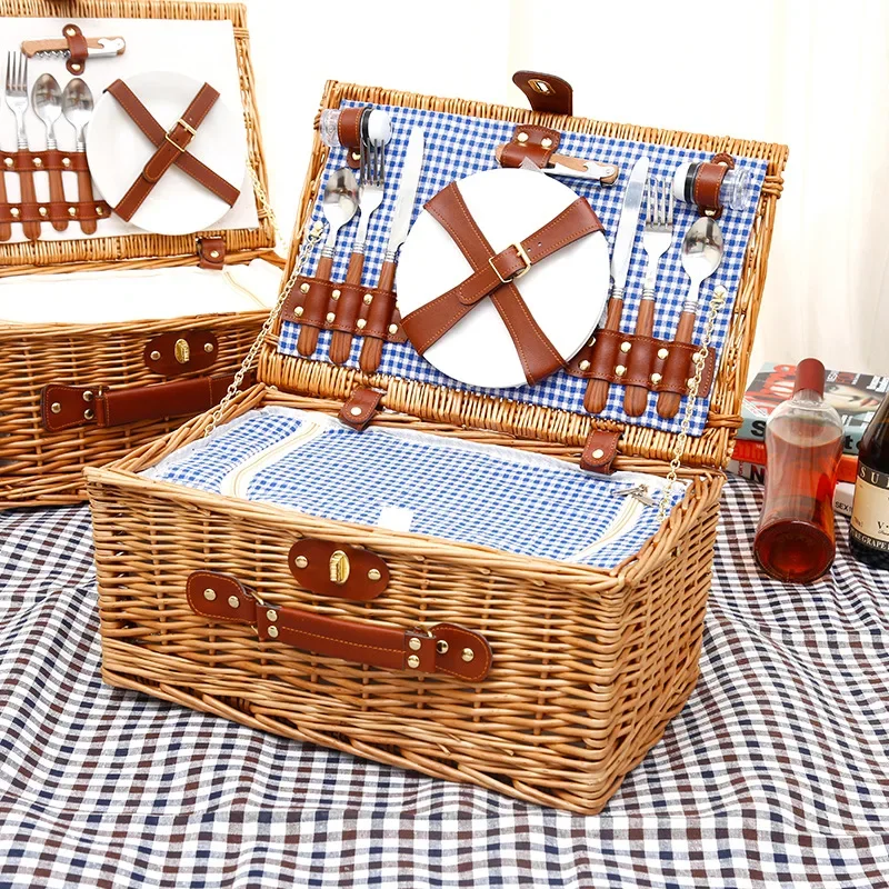 Family Outing Picnic Basket, O - Food Storage Boxes With Lids review and price