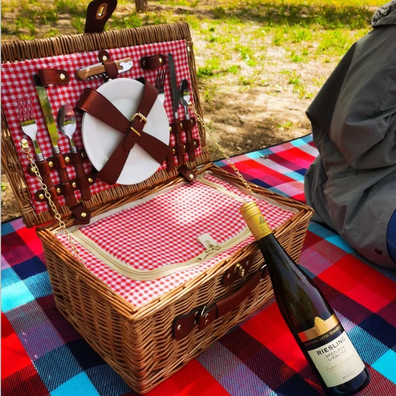 Family Outing Picnic Basket, O - Food Storage Boxes With Lids review and price