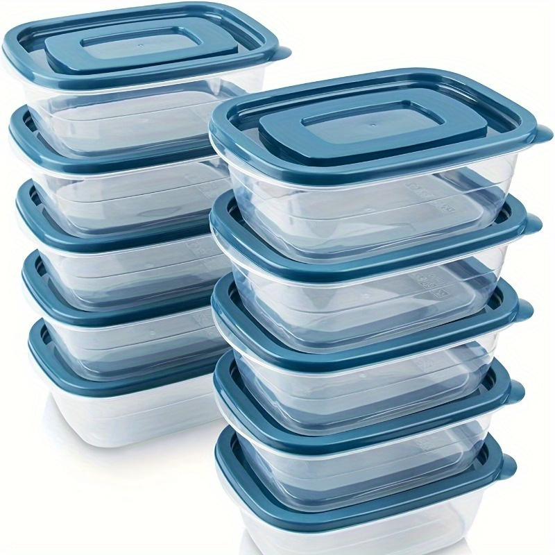 A Set of 6 Transparent Stackab - Food Storage Boxes With Lids review and price