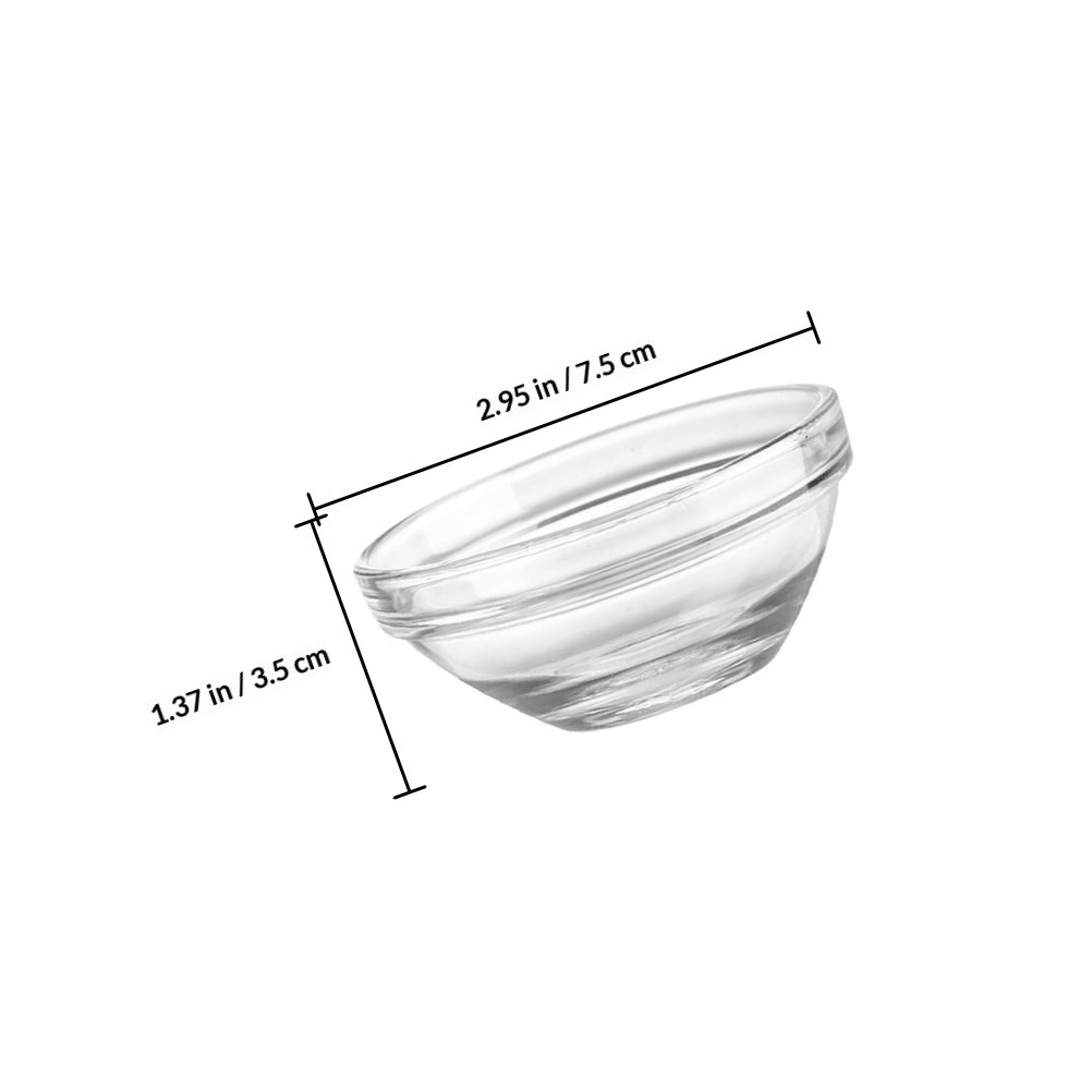 4Pcs Glass Jelly Bowls Premium - Food Storage Glass review and price