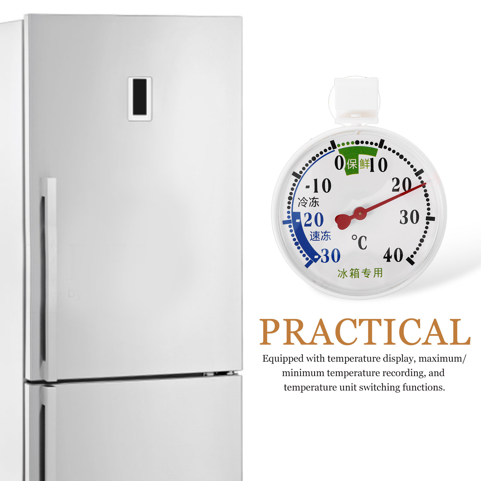 High-Low Temperature Thermomet - Food Storage Freezer review and price