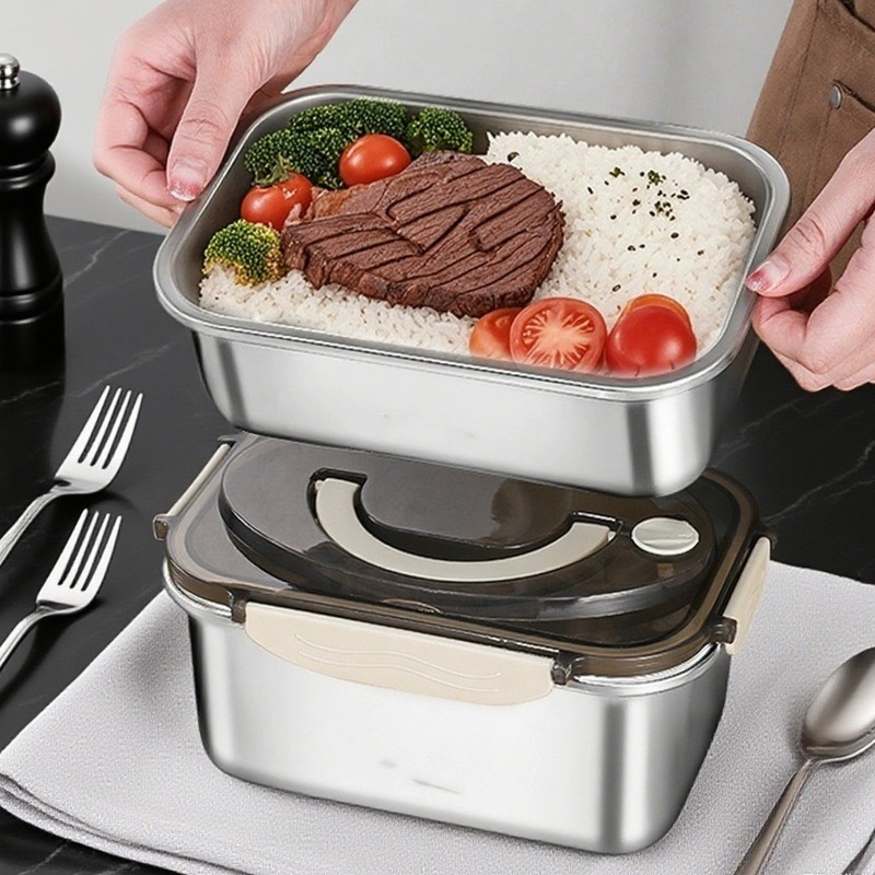 Large Capacity Bento Box  Stai - Food Storage Boxes With Lids review and price