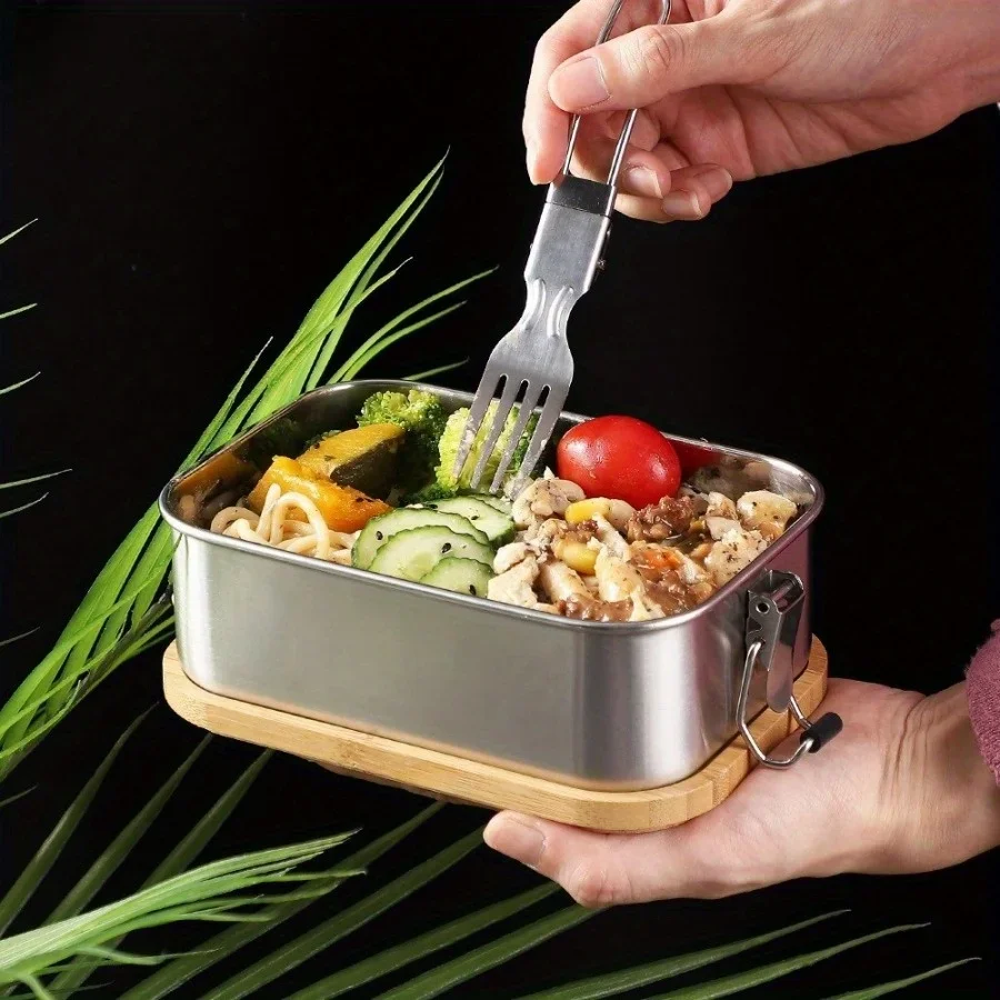 New 304 Stainless Steel Bamboo - Food Storage Quart review and price