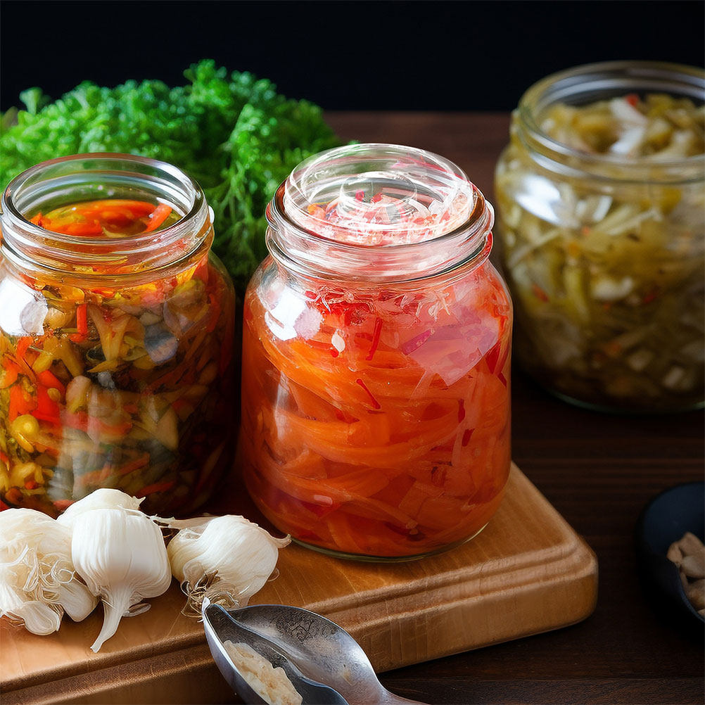 2Pcs Wide Mouth Fermenting Gla - Food Storage Glass review and price