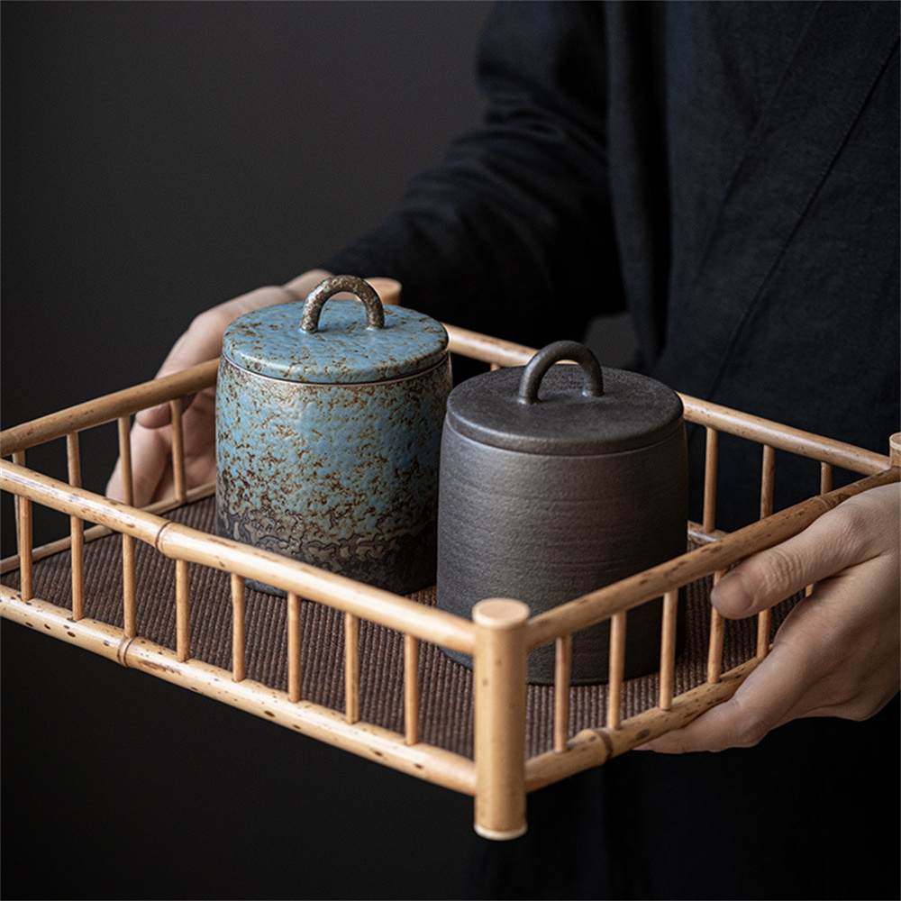 Ceramic Tea Caddy Sealed Jar S - Food Storage Quart review and price