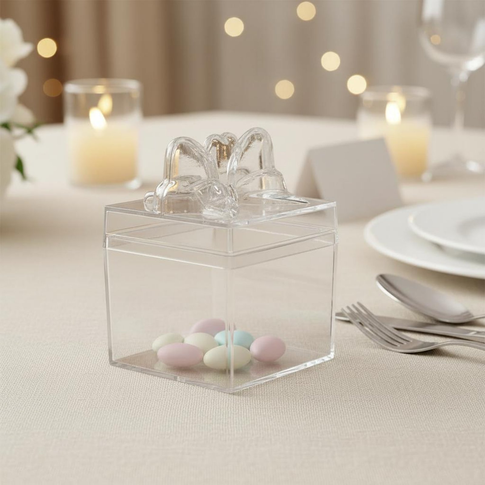 Clear Plastic Candy Box with R - Food Storage Container review and price