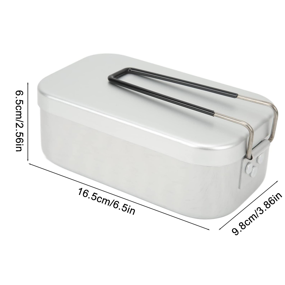 800ML Aluminum Lunch Boxes Out - Food Storage Aluminum review and price