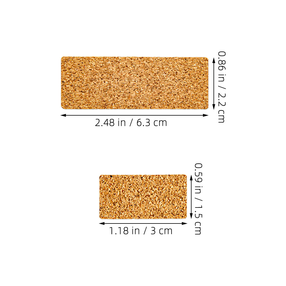 Self Adhesive Cork Label Stick - Food Storage Expiration Dates review and price