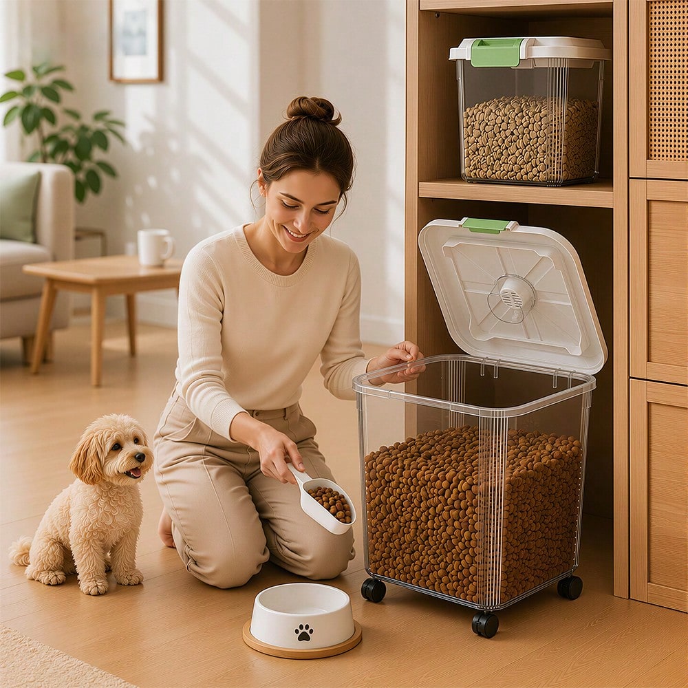 2PCS Large & Medium Pet Food S - Food Storage Large review and price