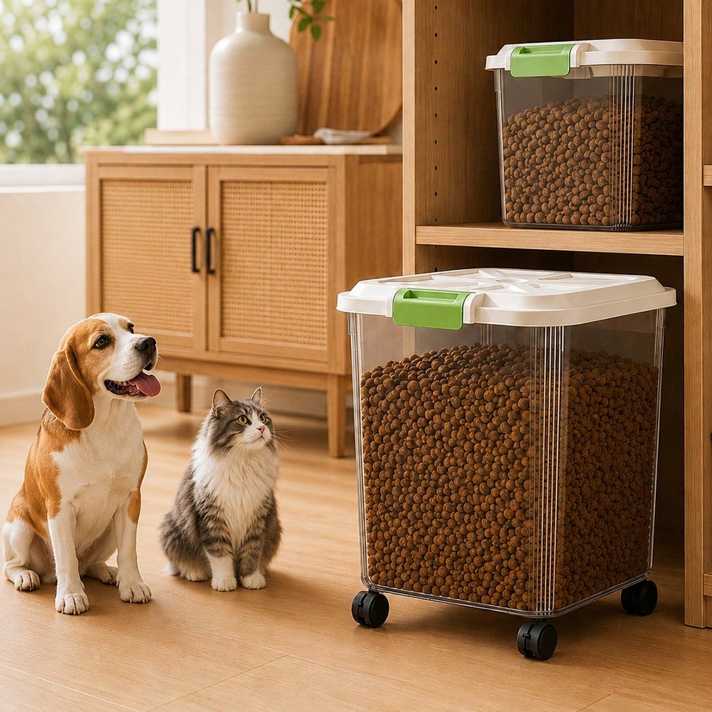 2PCS Large & Medium Pet Food S - Food Storage Large review and price