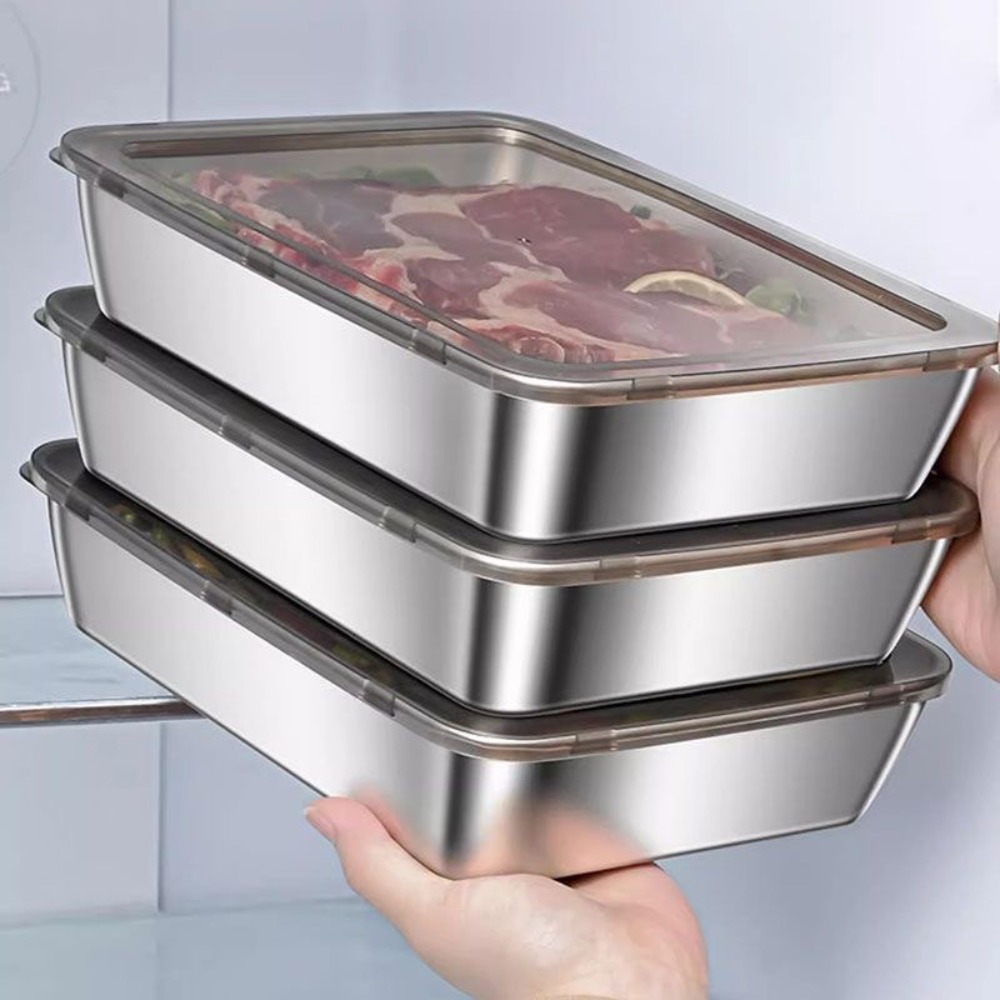 Food Grade Stainless Steel Ser - Food Storage Containers With Lids review and price