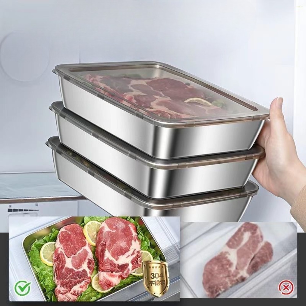 Food Grade Stainless Steel Ser - Food Storage Containers With Lids review and price