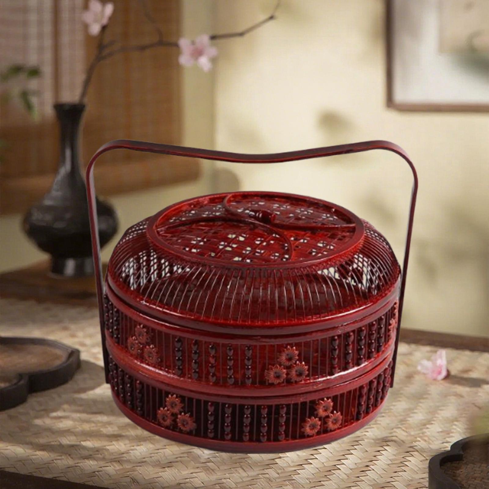 Bamboo Egg Basket Organizer Mu - Food Storage Restaurant review and price