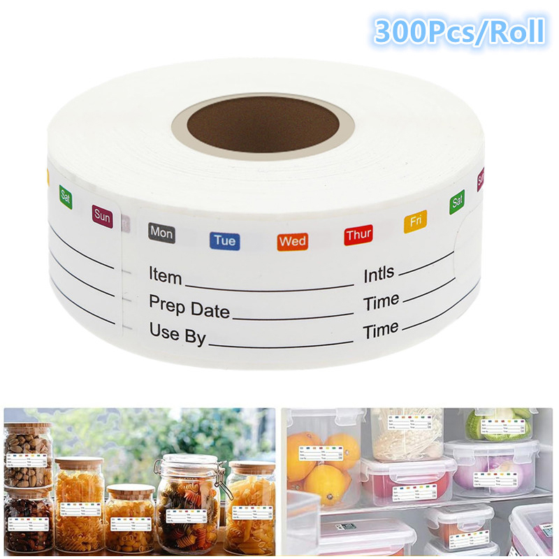 300Pcs/Roll Candy Storage Expi - Food Storage Expiration Dates review and price