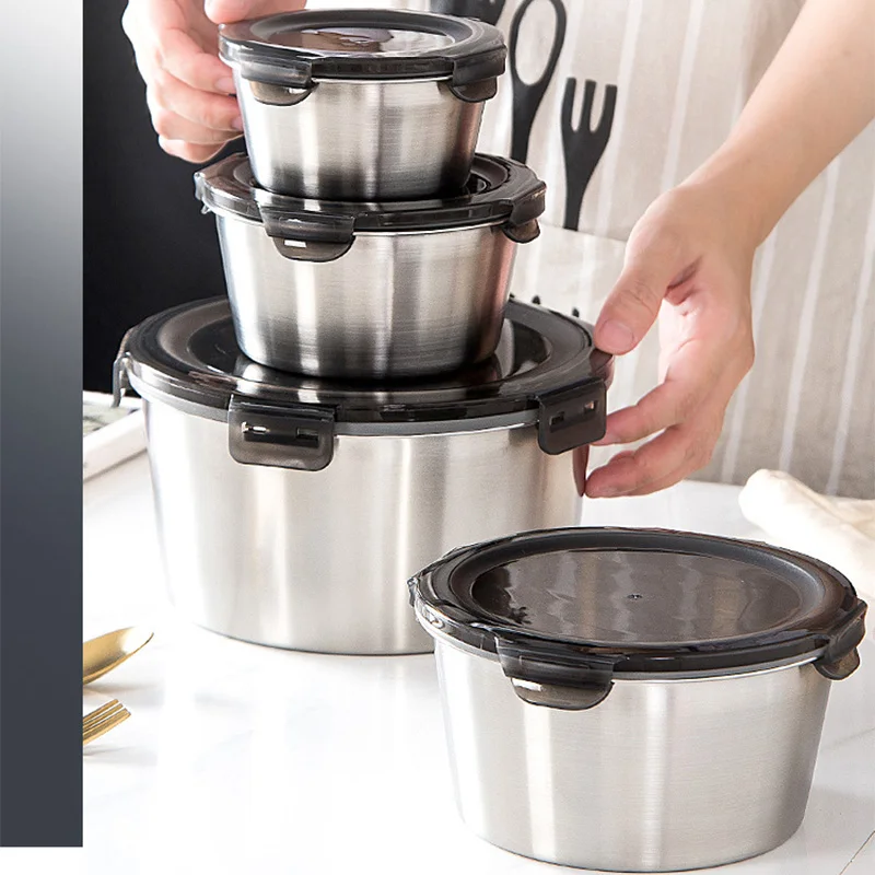 304 Stainless Steel Bento Lunc - Food Storage Quart review and price