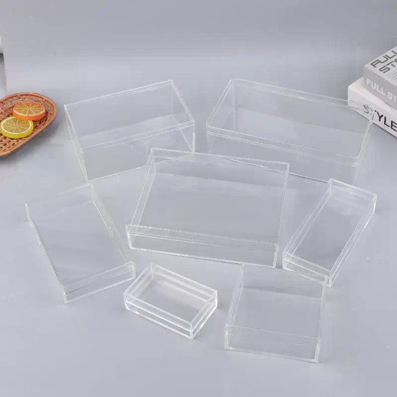 New Thickened Rectangular Acry - Food Storage Plants review and price