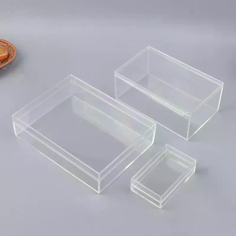 New Thickened Rectangular Acry - Food Storage Plants review and price