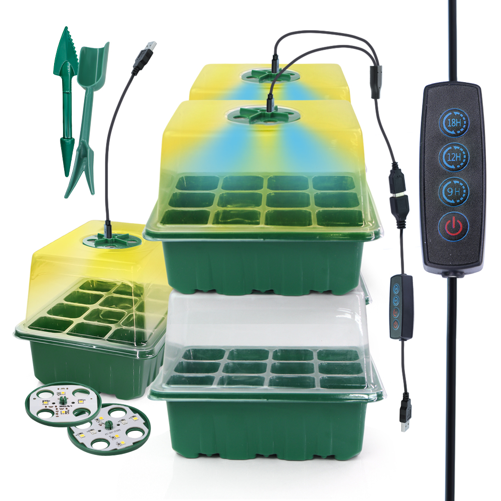 LED Nursery Pots with Grow Lig - Food Storage Plants review and price