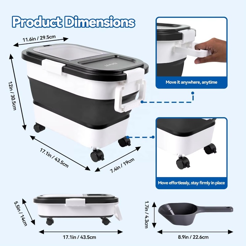 Dog Food Storage Container 20- - Food Storage Large review and price