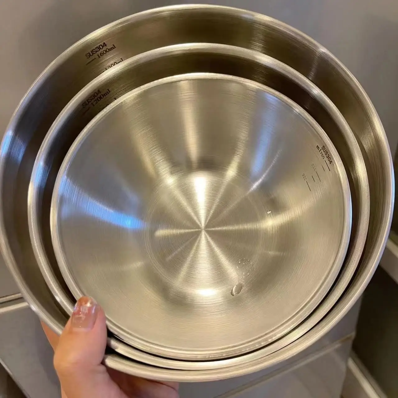 1-3 Stainless Steel Bowl Set w - Food Storage Large review and price