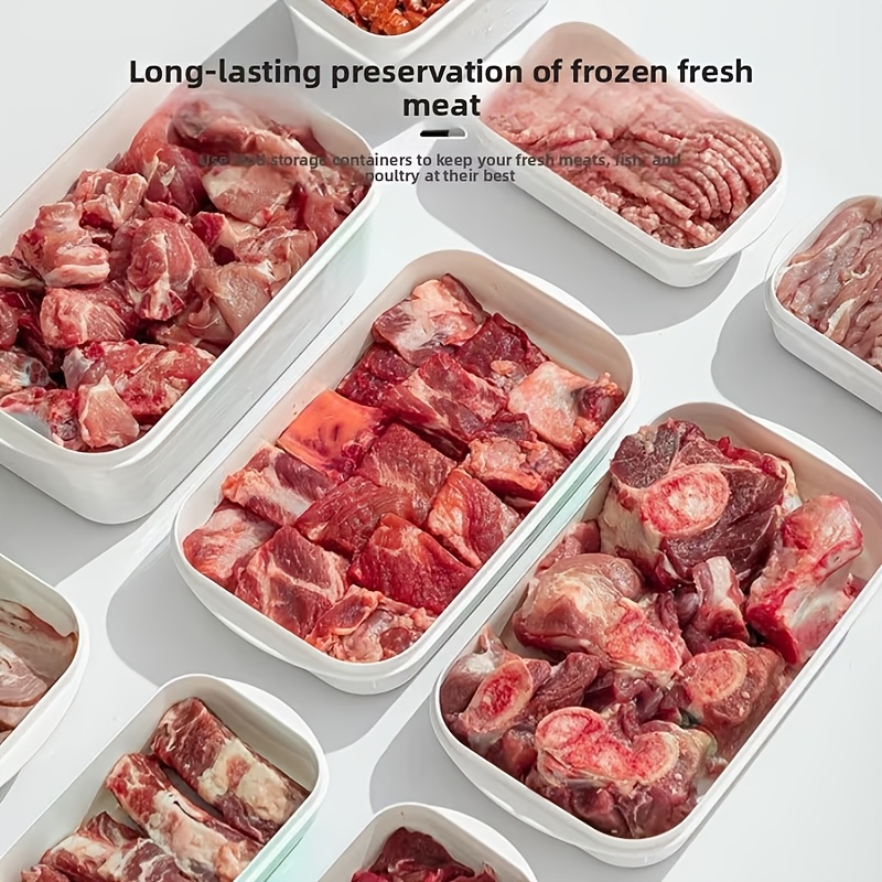 10Pcs Reusable Stackable Food  - Food Storage Freezer review and price