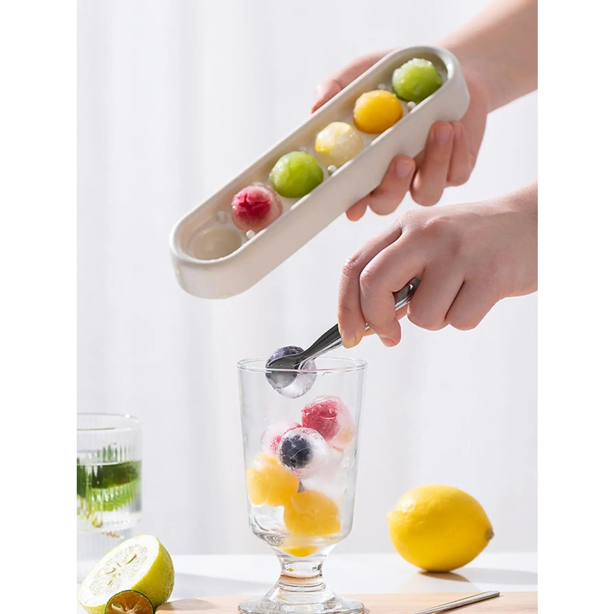 1 Round Ice Hockey Mold, Silic - Food Storage Frozen review and price