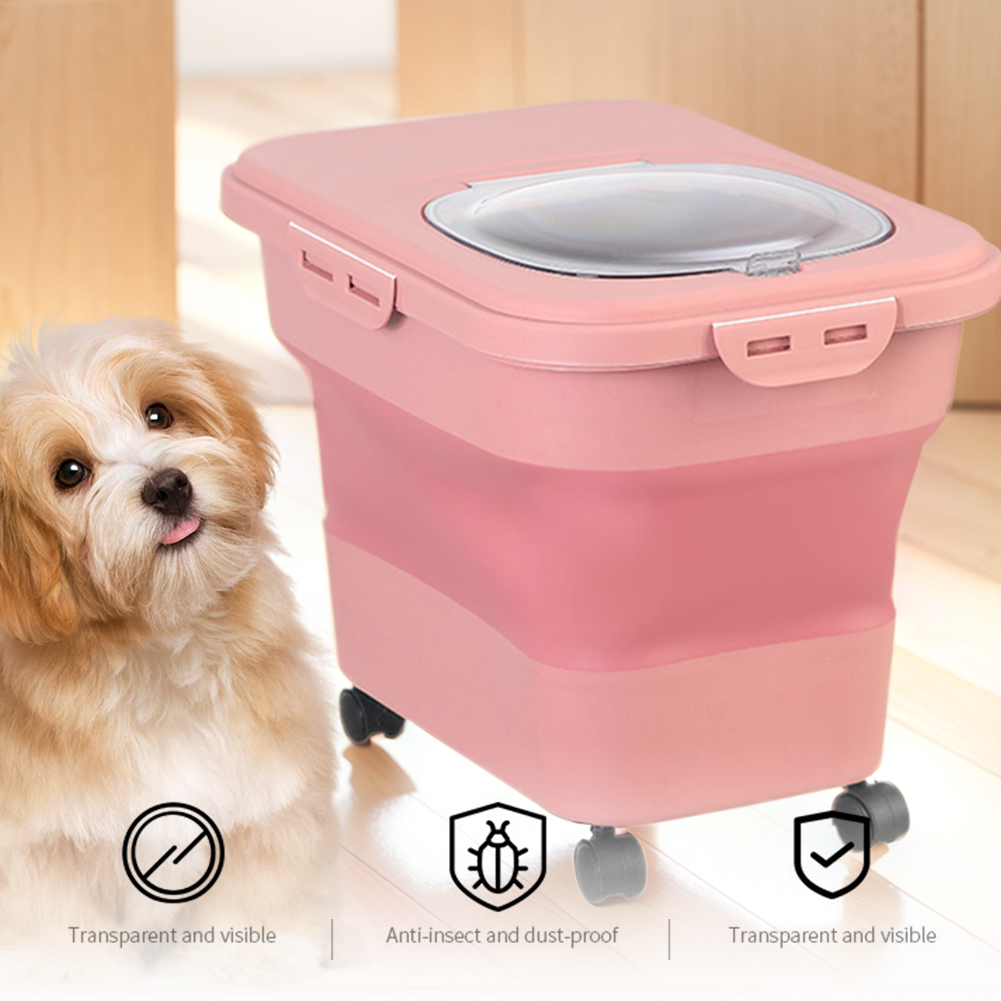Collapsible Dry Cat Food Box 2 - Food Storage Quart review and price