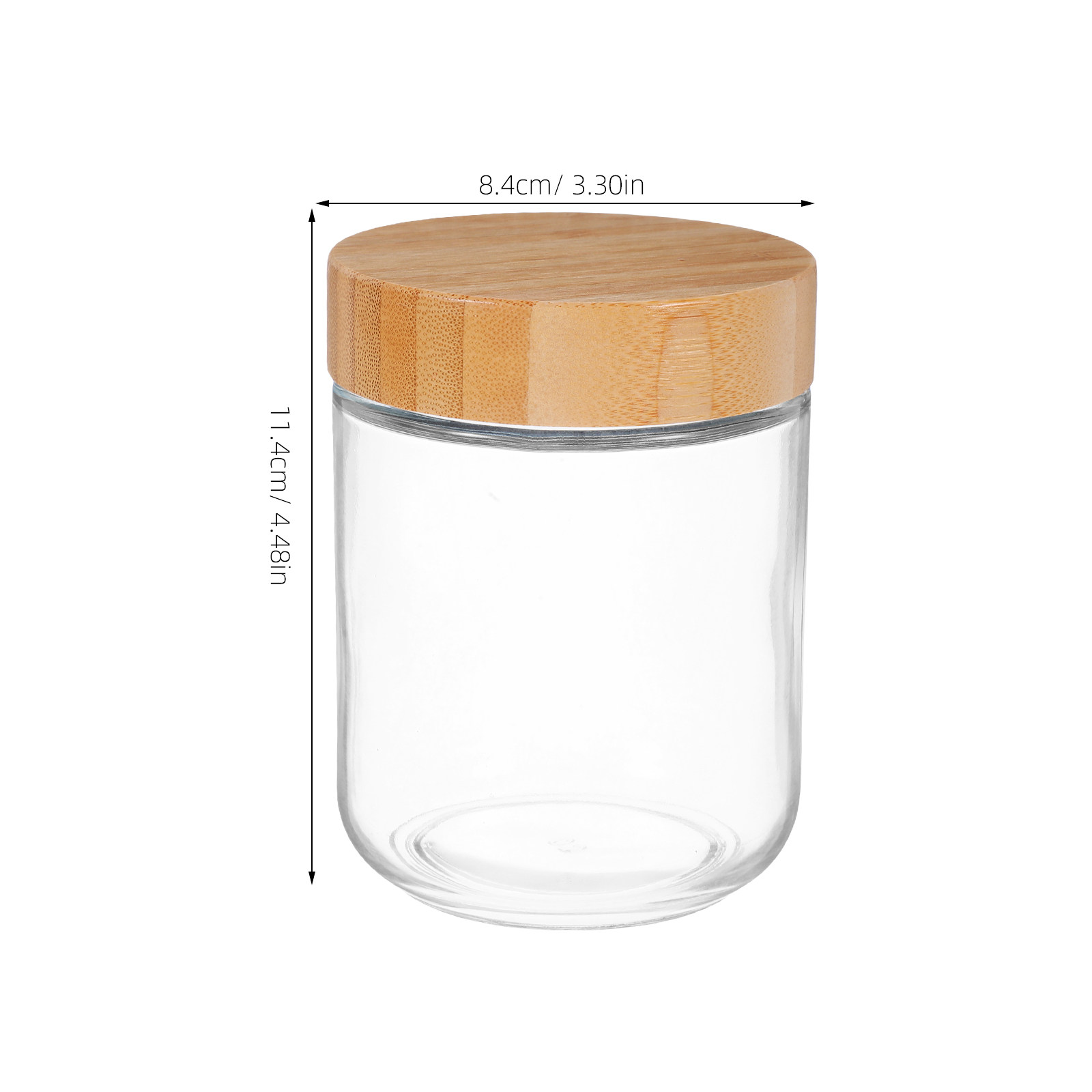 4Pcs Glass Kitchen Storage Jar - Food Storage Glass review and price