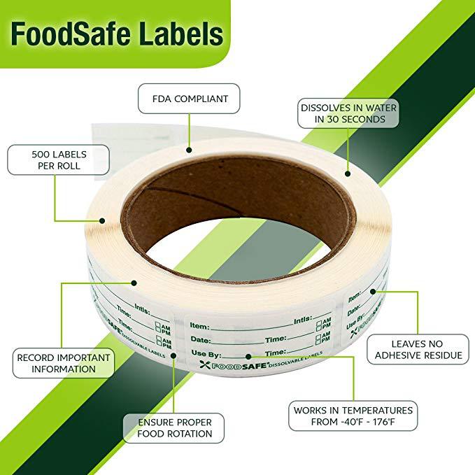 250pcs Food Labels for Contain - Food Storage Expiration Dates review and price