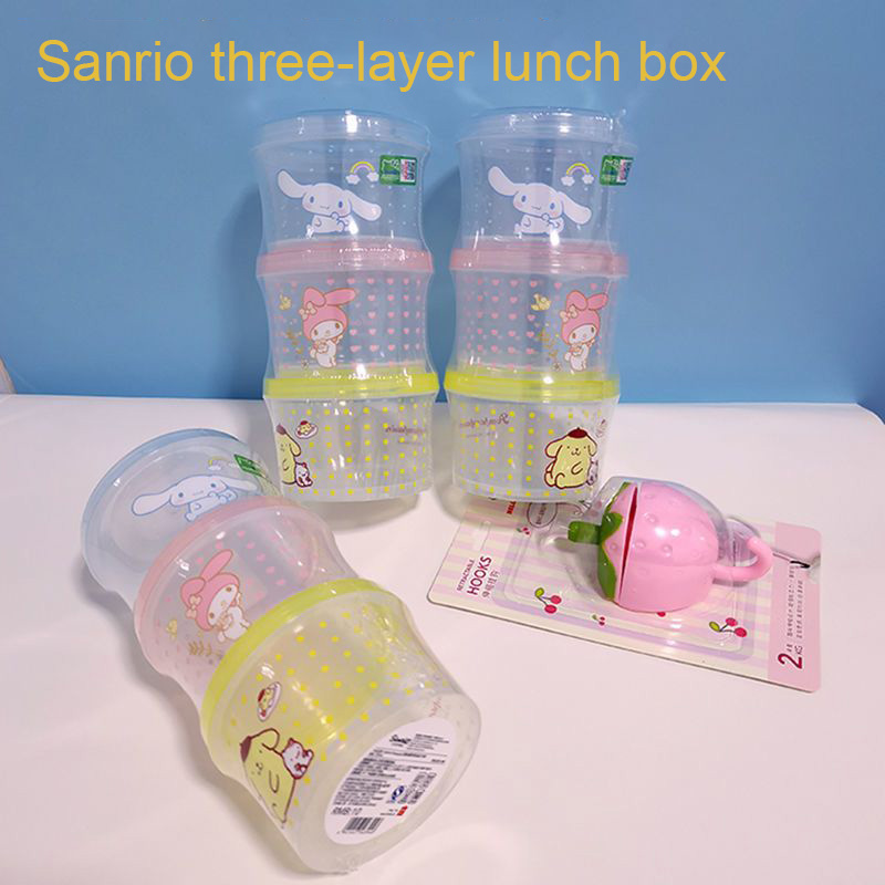 Kitty Bento Box Set 3 Pieces C - Food Storage Quart review and price